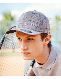 F-6196-Flexfit Glen Check Cap 2